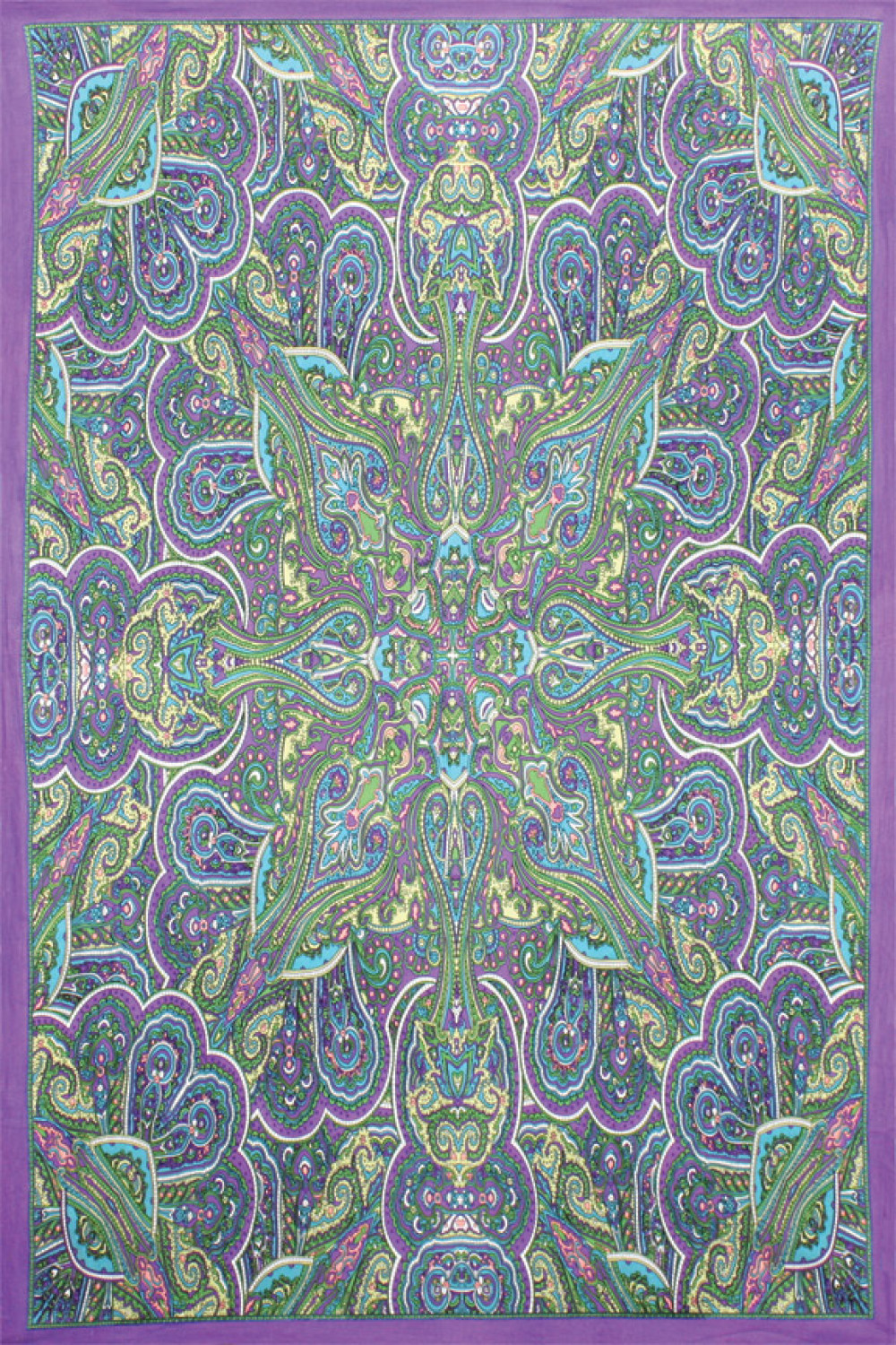 3D Kaleidoscope Paisley Tapestry 60x90  