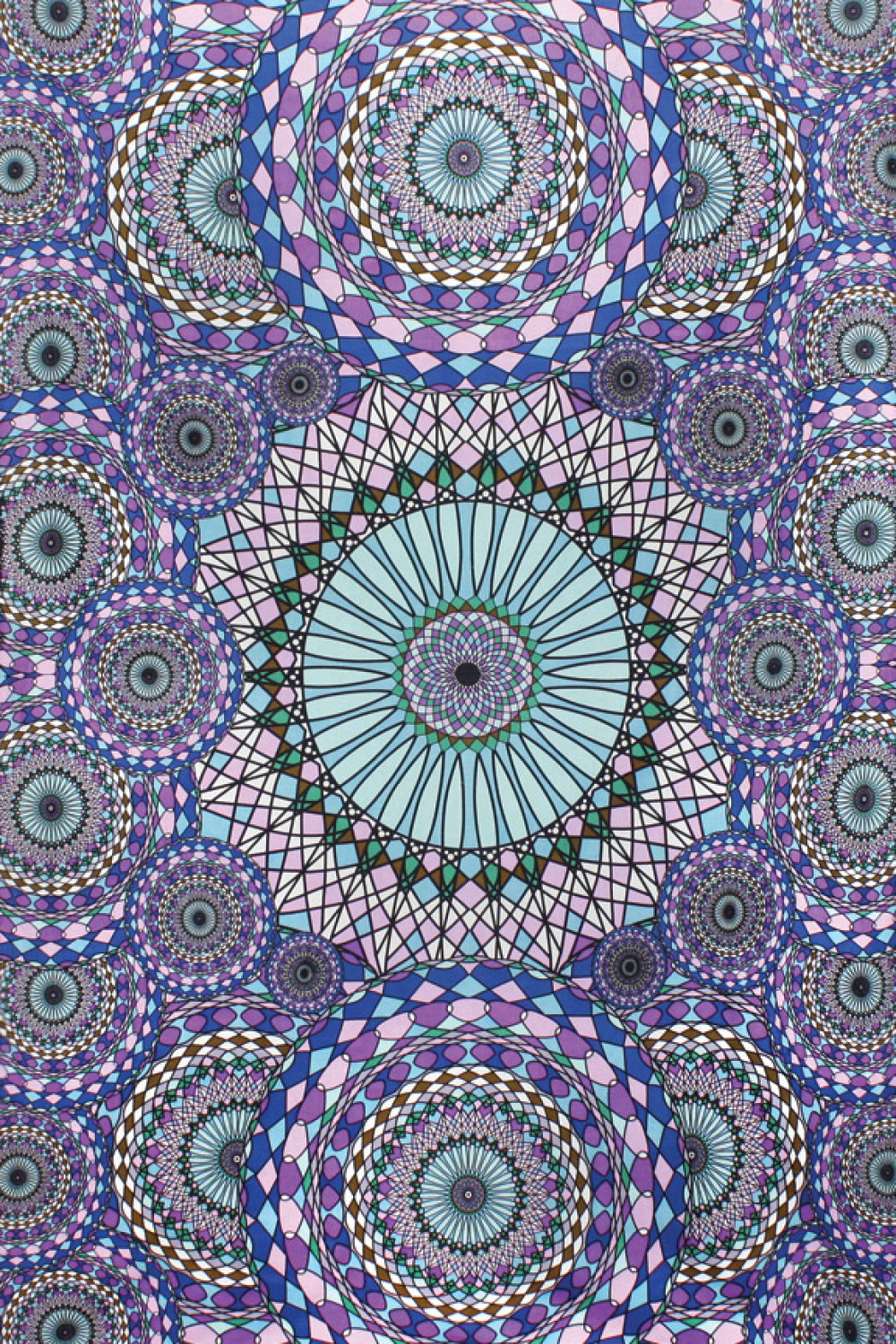 3D Ring Of Water Mini Tapestry 30x45 - Art by G. Scott B.   **SALE**