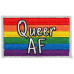 Queer AF Patch 3.5" White Border