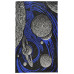 3D Glow In The Dark Galactic Space MIni Tapestry 30x45  - Art by Chris Pinkerton **SALE**