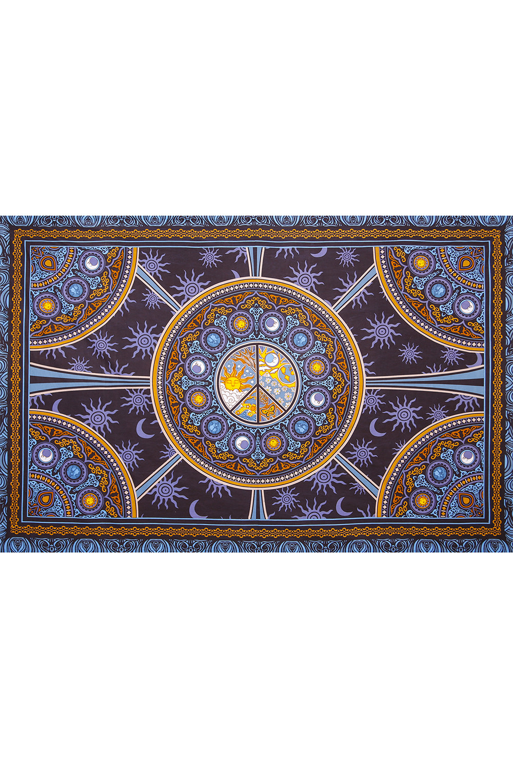 3D Peace Tapestry 60x90 - Art by Dan Morris 