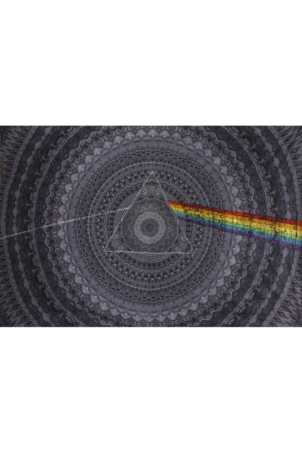 3D Pink Floyd The Dark Side of the Moon Shadow Black Tapestry 60x90 - Art by Chris Pinkerton