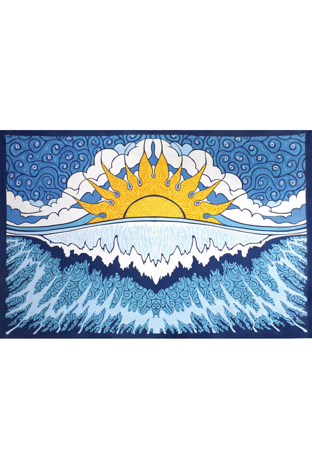 Sun Wave Tapestry 60x90 - Art by Chris Pinkerton   **SALE**
