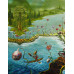 Eyeland Heady Art Print Mini Tapestry 30x45 - Artwork by Mike DuBois 