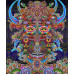Bullish Man Heady Art Print Tapestry 58x76 - Artwork by Chris Dyer