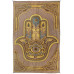 Zest For Life Hamsa Hand Tapestry 52x80" Brown 
