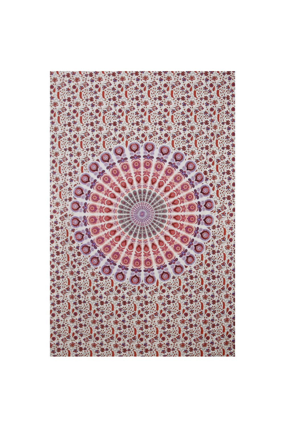 Zest For Life Pink/Purple/Red Plume Mini Tapestry 30x45" 