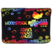 Woodstock  Fleece Throw Blanket 3 Days Of Peace 50x60