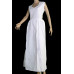 Blank White Long Dress for Tie-Dyeing 100% Cotton *CLEARANCE* 