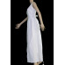 Blank White Long Dress for Tie-Dyeing 100% Rayon FLASH SALE 10% OFF 