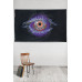 Cosmic Eye Heady Art Print Tapestry 53x85 - Artwork by Mike DuBois 