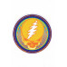 Grateful Dead Orange Sunshine SYF Sticker 2.5"