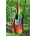 Rainbow Tie Dye Zip Top Hobo Shoulder Bag
