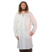 Blank White Lab Coat for Tie-Dyeing 100% Cotton