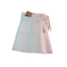 Blank White  Short Skirt for Tie-Dyeing 100% Cotton 2 Sizes