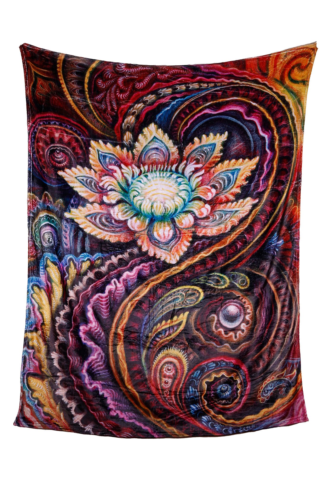 FLOWER Power Fleece Blanket 60x80